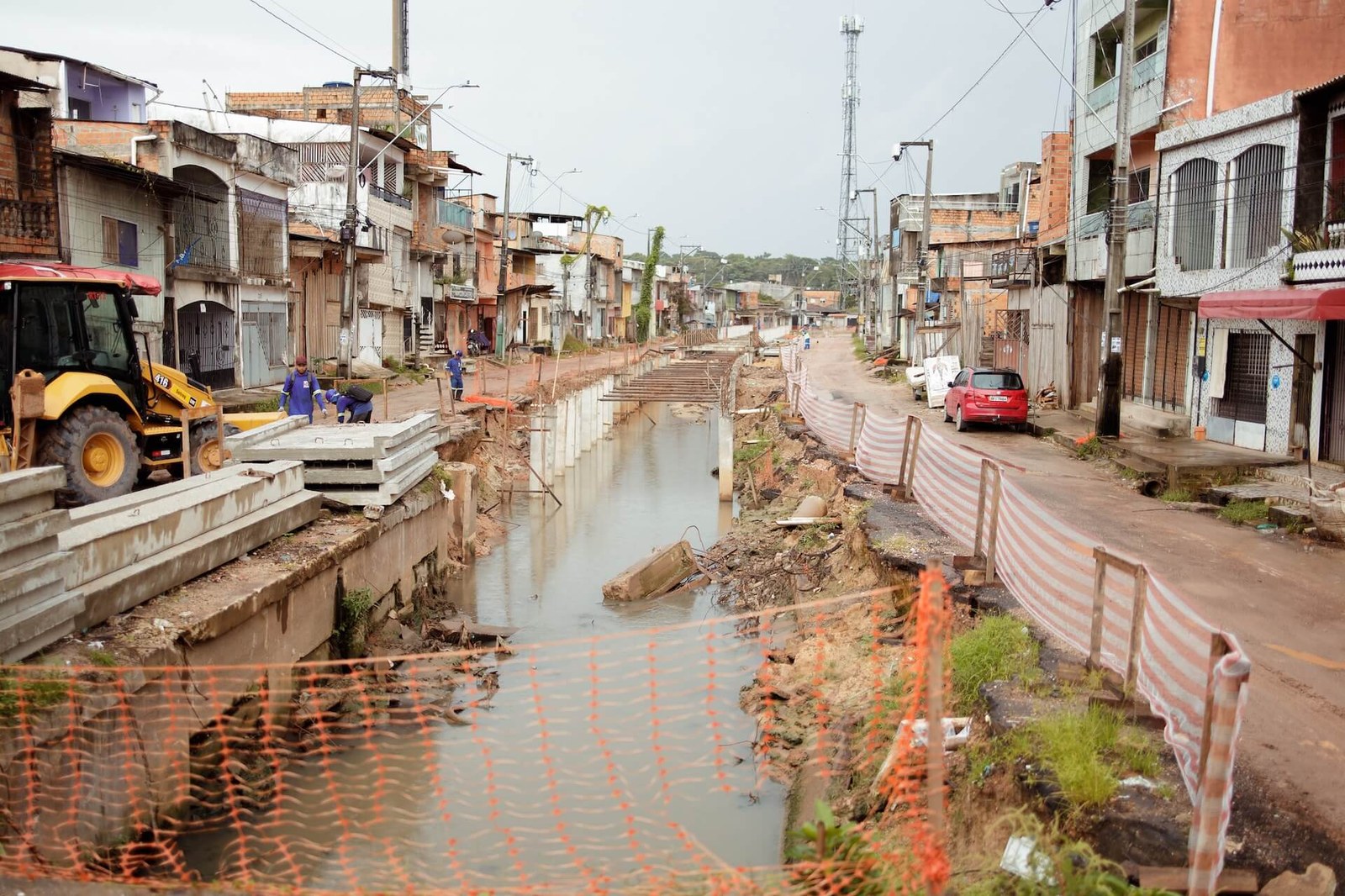 The works will serve more than 500 thousand residents. Photo: Isabela Castilho/COP30