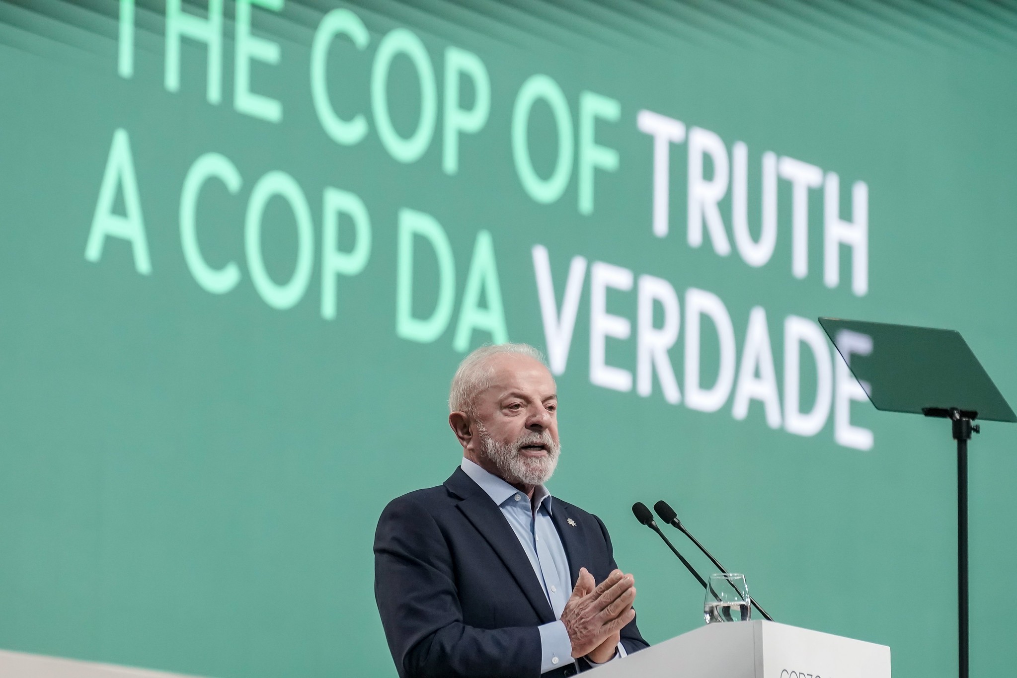 President Lula opened the Belém Climate Summit, calling on countries to invest in energy transition and forest protection. Photo: Rafa Neddermeyer/COP30 Brazil Amazon/PR