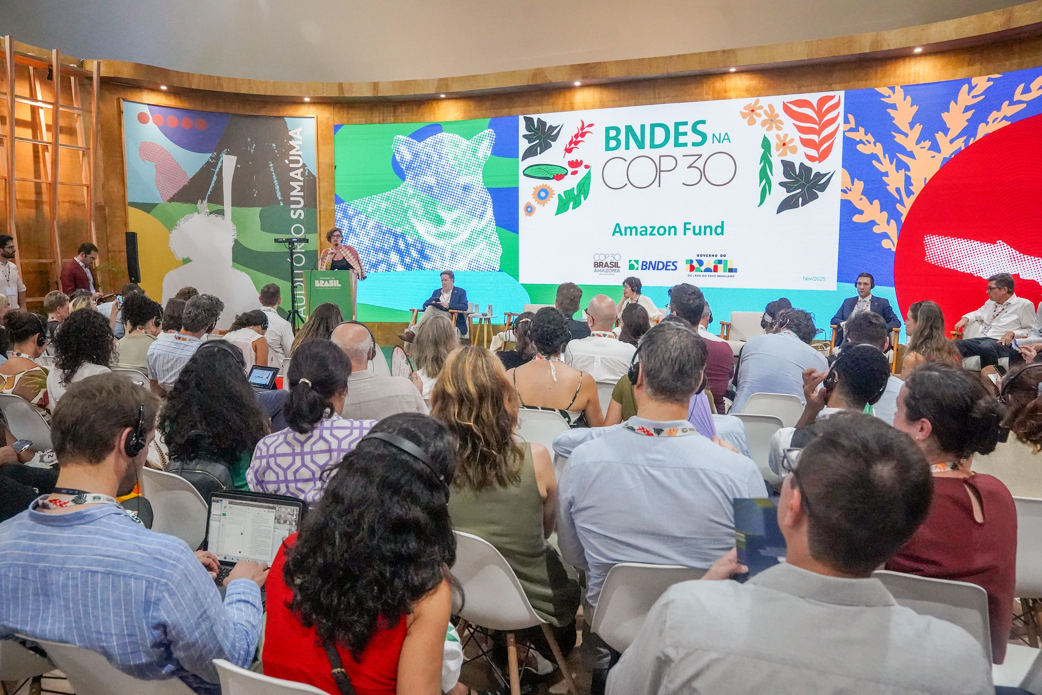 Results were presented at COP30, in Belém, during a session on climate finance. Photo: Rogério Cassimiro/MMA