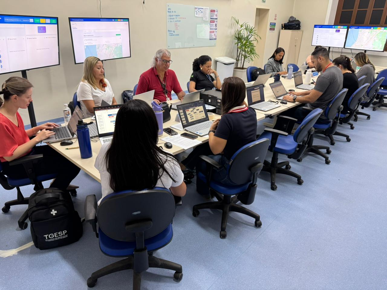 The unit is inspired by operations previously carried out during major events in the capital of Pará. Photo: Pará State Department of Health.