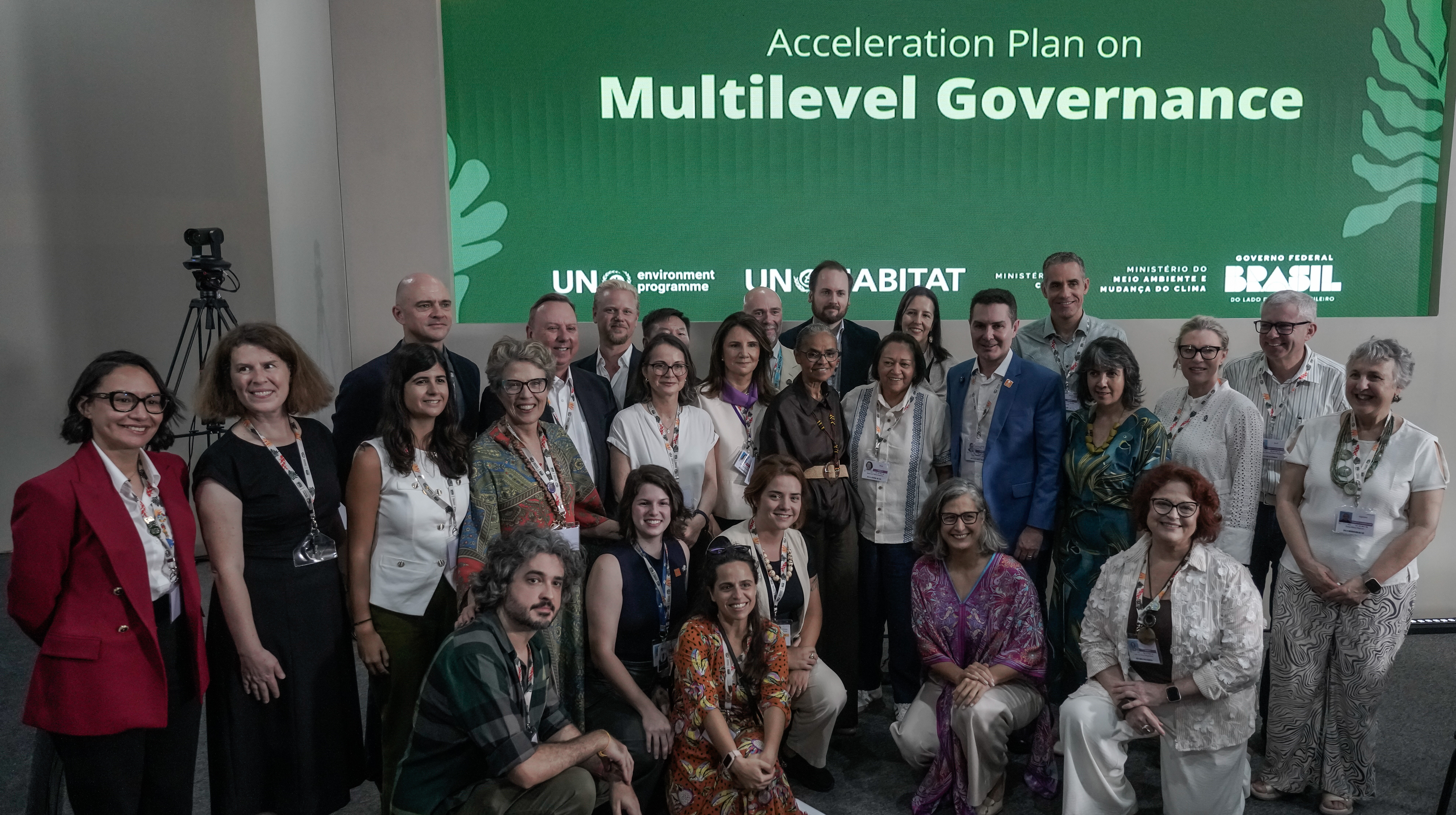 The announcement was made during a side event in the Blue Zone. Photo: Rafa Neddermeyer/COP30