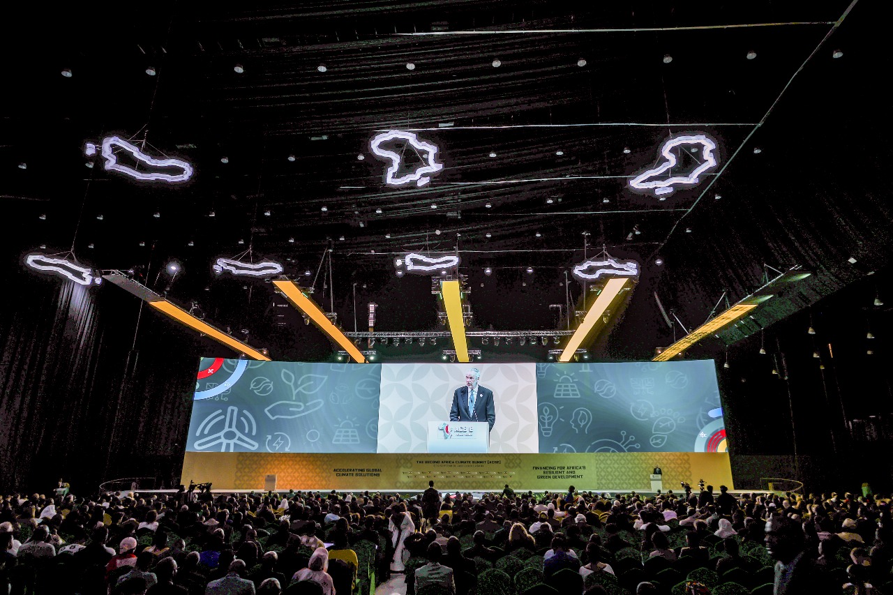In Addis Ababa, Ethiopia, African leaders call for a unified voice for climate justice and fair financing – Photo: Felipe Werneck / PCOP