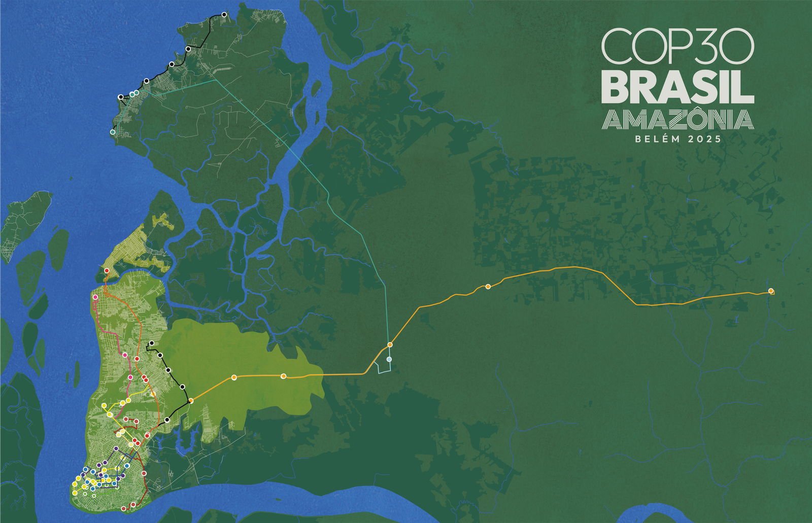 The Mobility Guide is designed to help delegates, participants and visitors navigate COP30. Image: SECOP