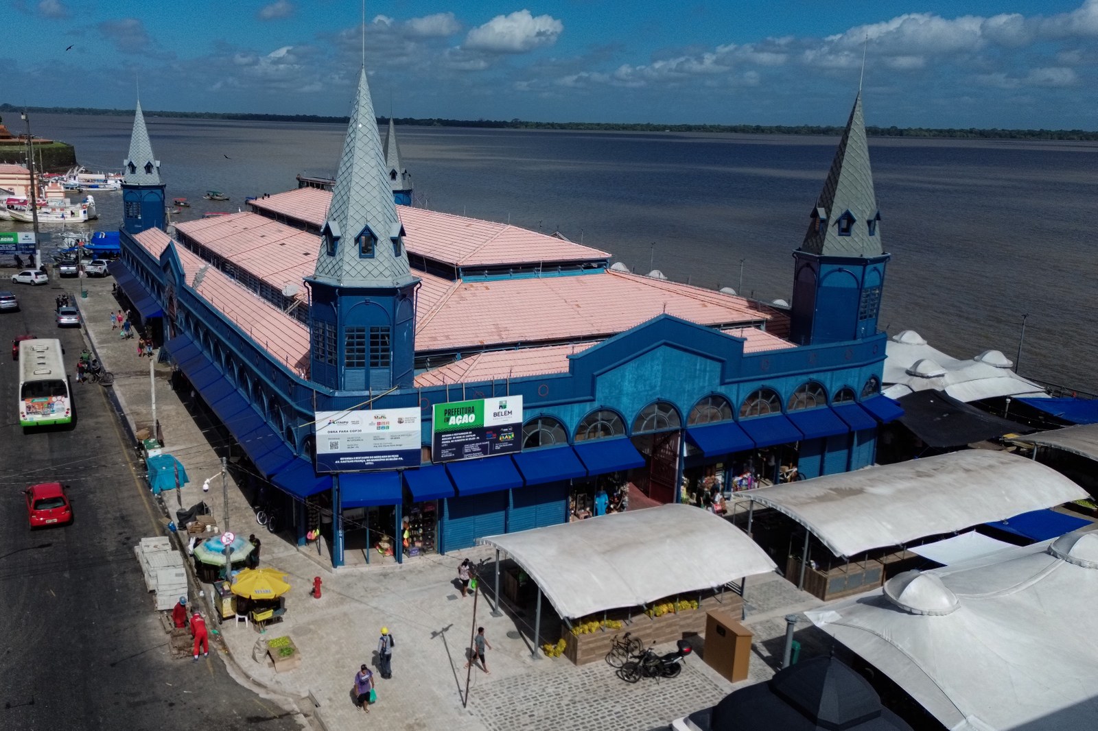 Ver-o-Peso Market is one of the main tourist attractions in the capital of Pará. Photo: Rafael Medelima/COP30