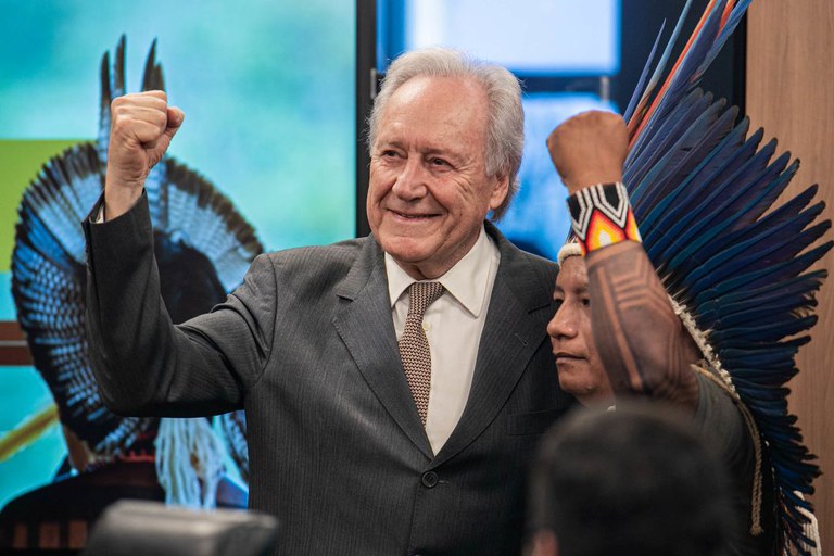 The demarcation ordinances represent institutional recognition of the right to Indigenous lands and the definition of territorial boundaries. The current administration has already demarcated 21 Indigenous Territories. Photo: Robson Alves / MJSP