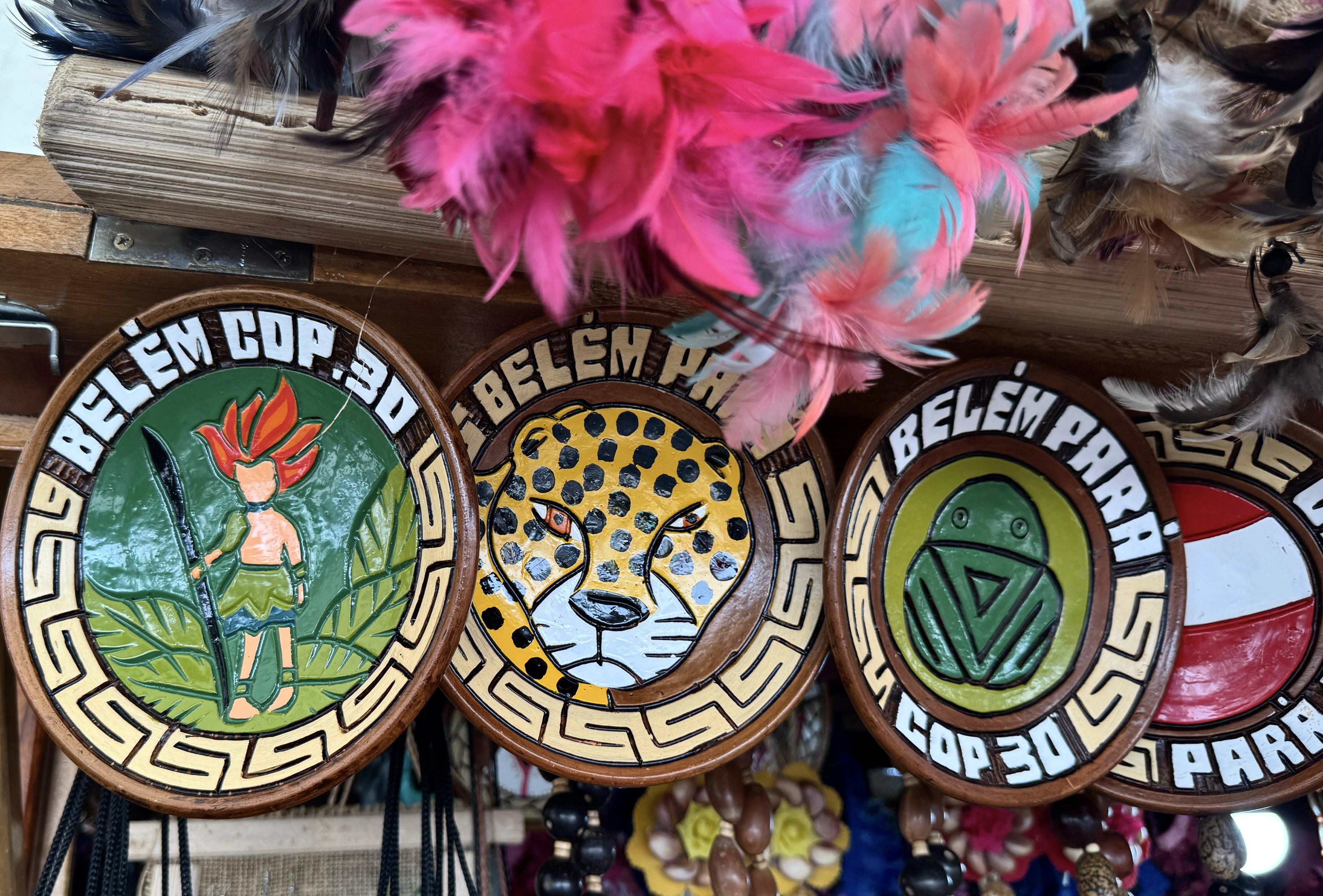 Handicrafts portraying Curupira — along with other mythical figures from Amazonian culture — are pivotal to Belém's preparations for COP30. Image: Gabriel Della Giustina / COP30