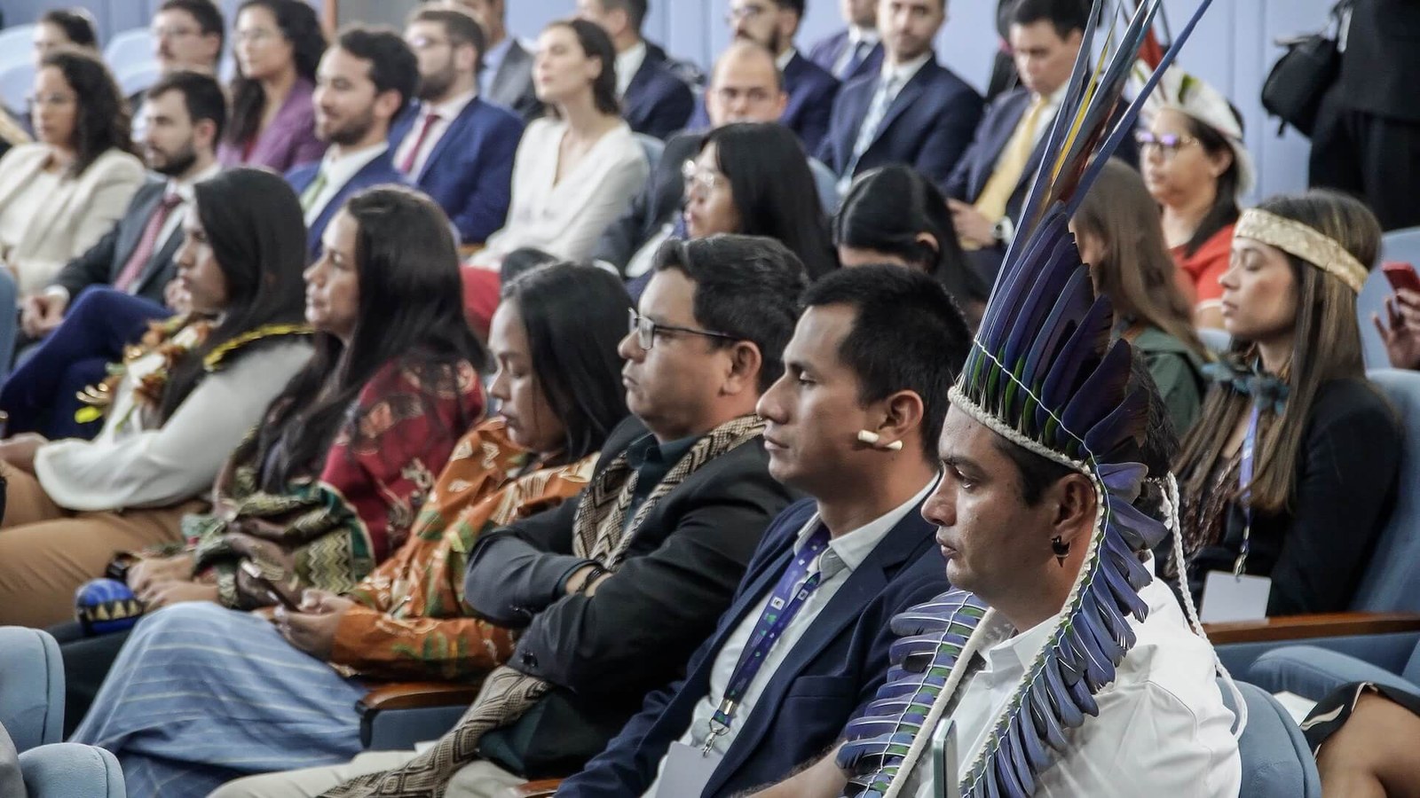 Brasil's Ministry of Indigenous Peoples (Ministério dos Povos Indígenas), MRE and CNPq agree on scholarships for indigenous people in diplomacy | Photo: Rafa Neddermeyer/COP30 Brasil Amazônia/PR