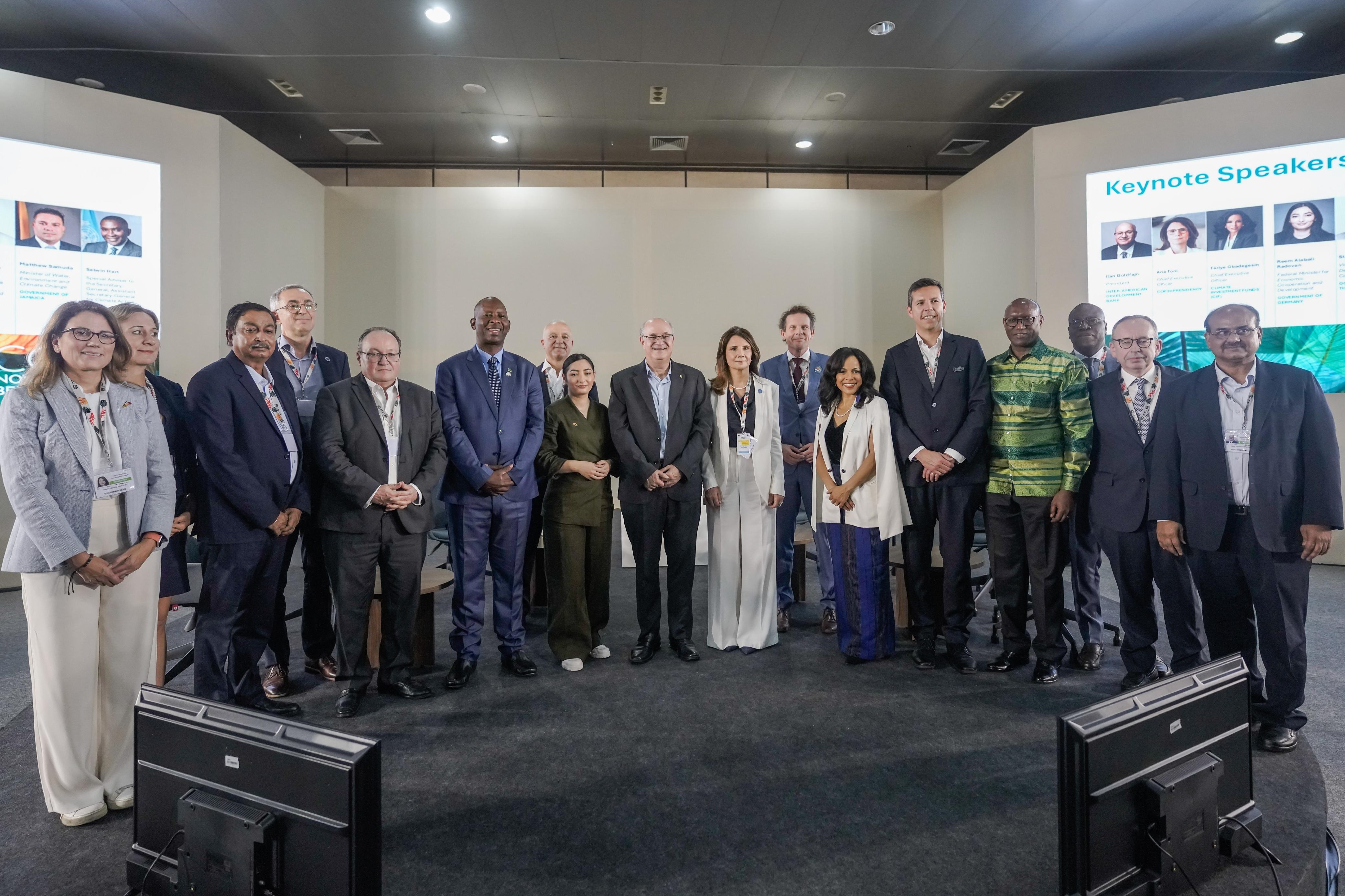 Government and multilateral development bank representatives discussed the issue this Monday. Image: Rafael Neddemeyer/COP30