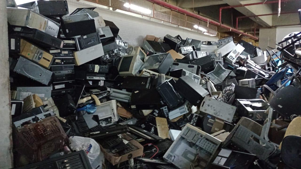 The Sumaúma Digital Challenge, which aimed to collect 200 tons of electronic waste in 30 days, reached its goal in just one week. Photo: MCom.