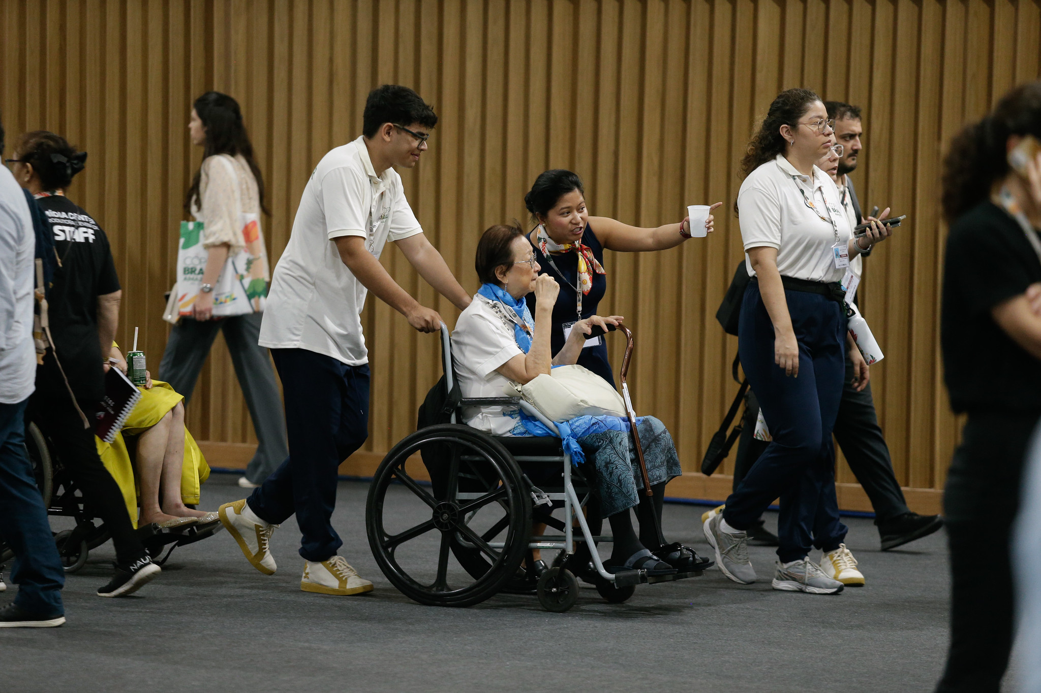 Throughout the event, 210 wheelchair loans were recorded. Photo: Raimundo Paccó/COP30