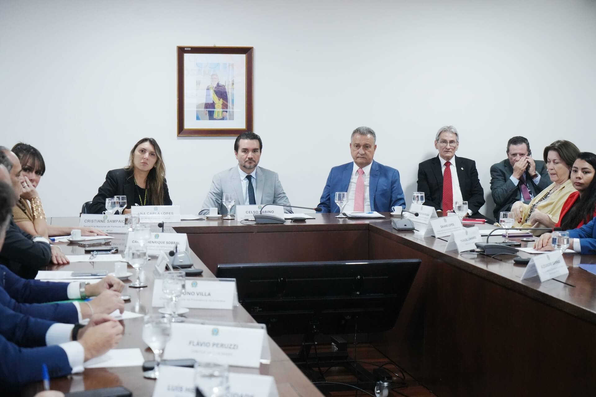The MTur and the Extraordinary Secretariat for COP30/Office of the Chief of Staff (Casa Civil) held the meeting jointly and was led by ministers Celso Sabino and Rui Costa. Photo: Roberto Castro/MTur