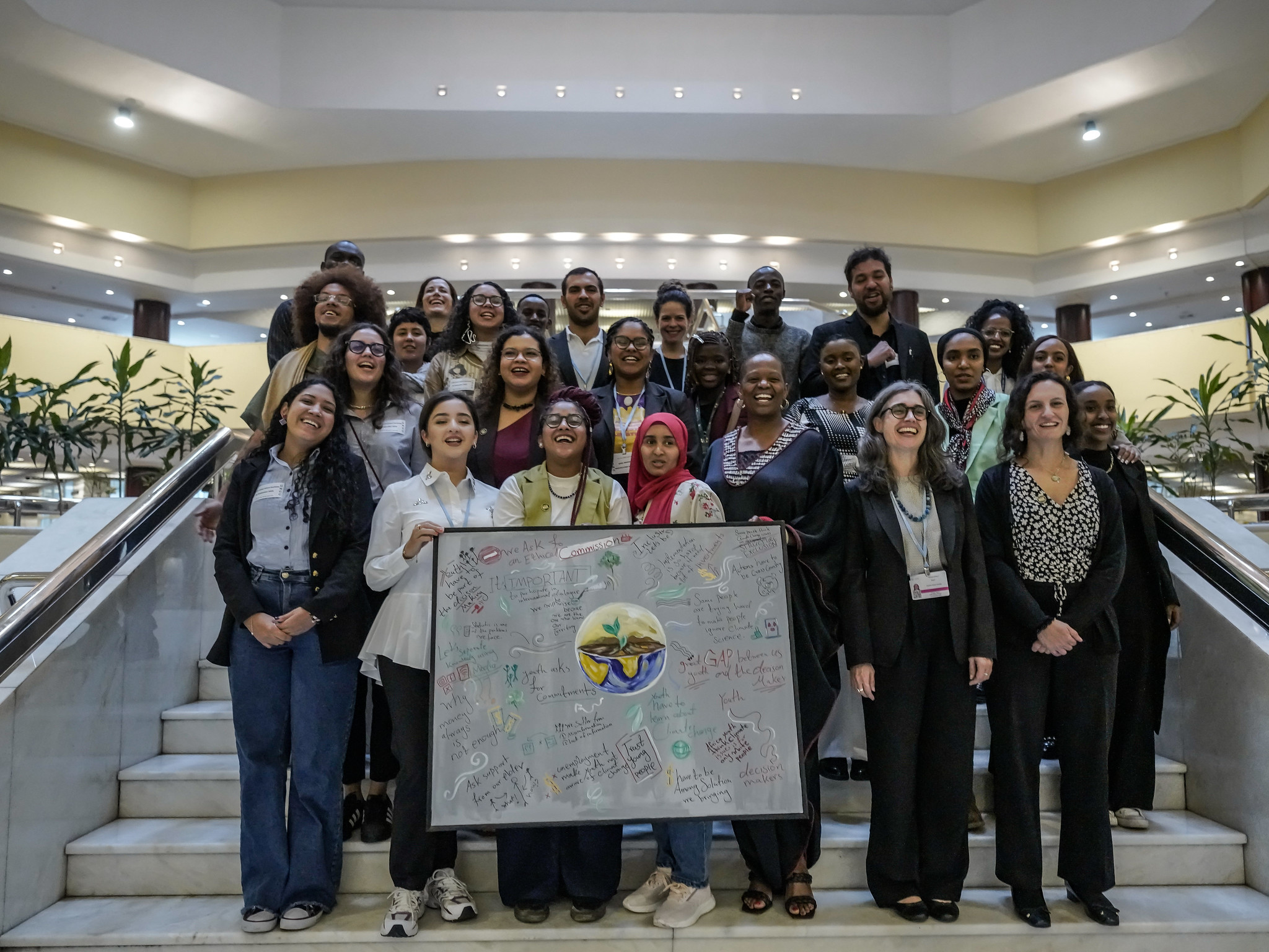 Siham Ahmed, de Etiopía, defiende la voz de los jóvenes en las políticas climáticas y en la COP30 en Brasil – Foto: Rafa Neddermeyer/COP30 Brasil/PR