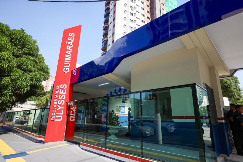 La Escuela Estatal Ulysses Guimarães, en Belém, podrá recibir a visitantes durante la conferencia sobre el clima de la ONU | Foto: Gobierno de Pará