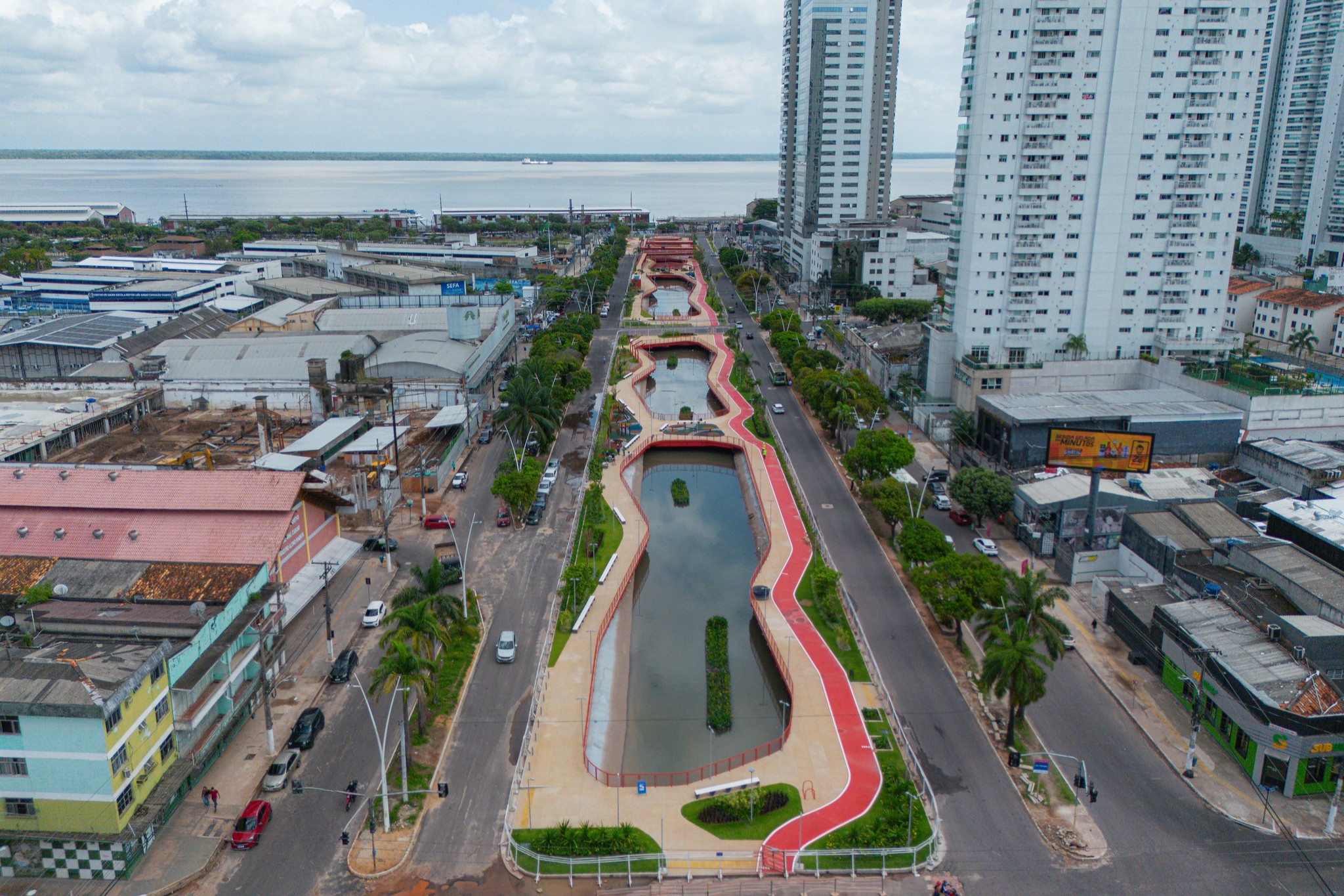 Con la mayor parte de los proyectos en fase final, la capital paraense se prepara para recibir al mundo y dejar un legado histórico a los belenenses. Foto: Rafael Medelima
