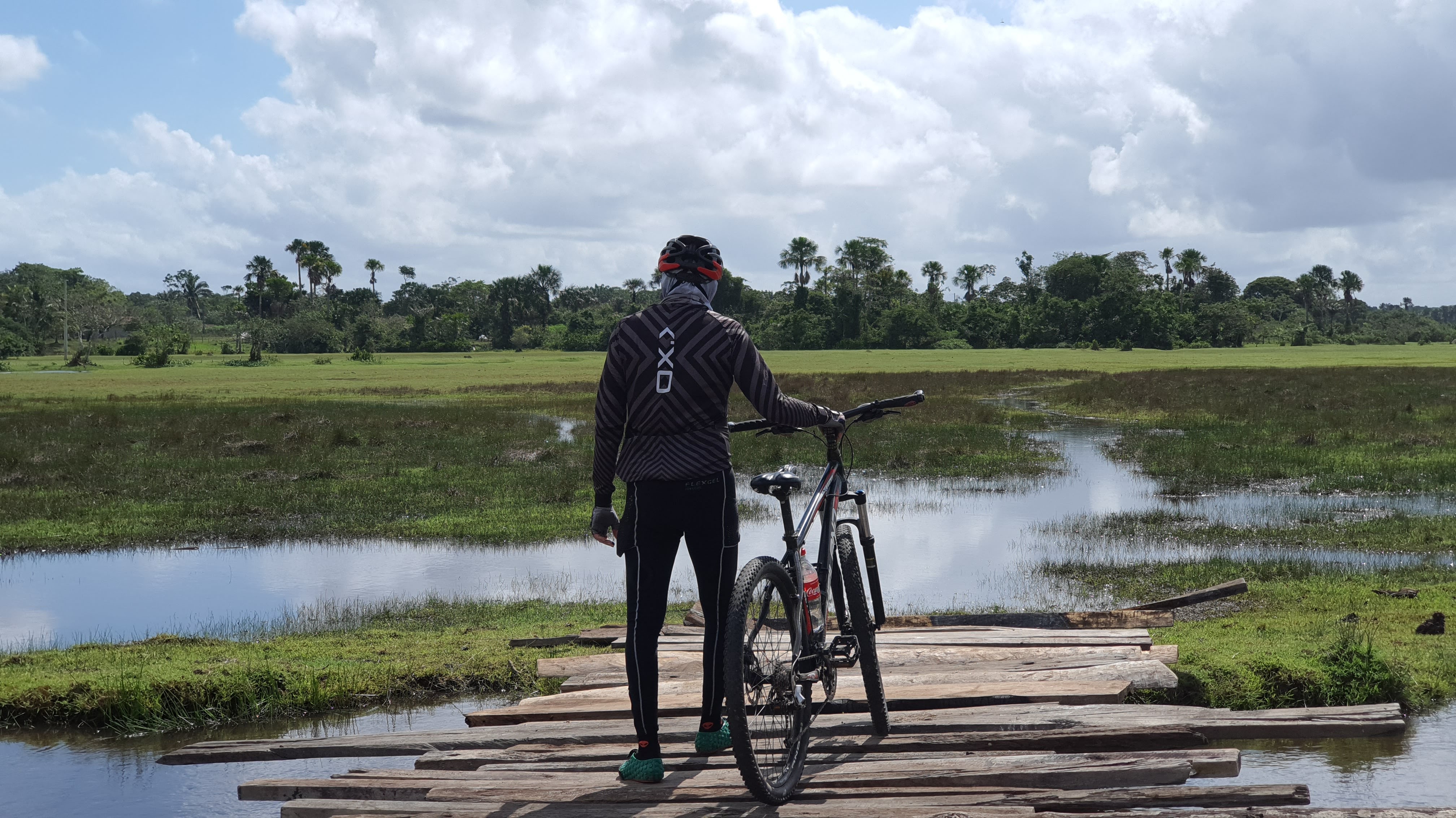 El recorrido incluye áreas boscosas, manglares, sabanas y pequeñas montañas y colinas. Foto: MMA