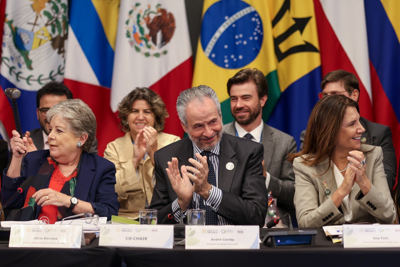 En declaración aprobada en la Ciudad de México, los países respaldaron las agendas prioritarias de la conferencia sobre el clima en Brasil | Foto: Felipe Werneck/presidencia de la COP30