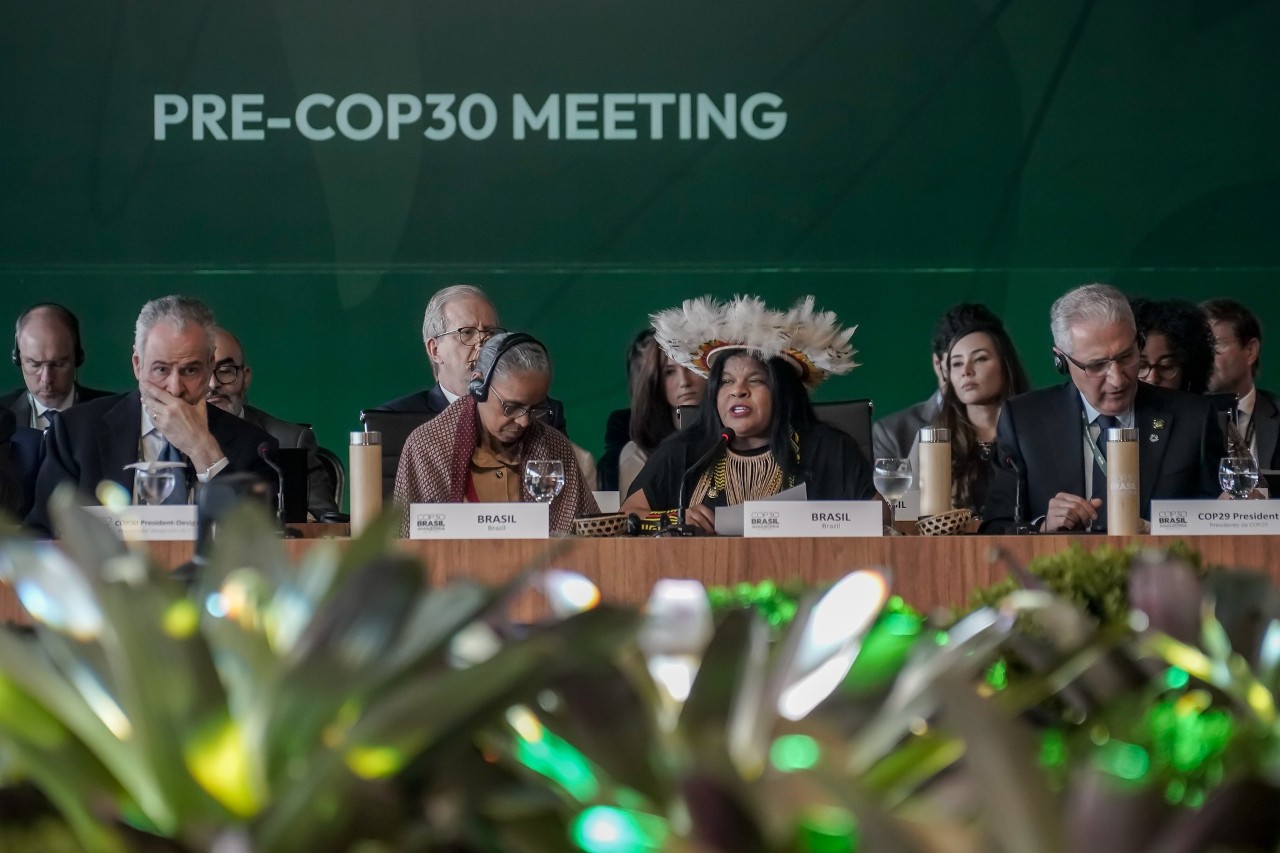 El encuentro reunió a ministros y negociadores del clima de los países miembros de la UNFCCC, con el objetivo de facilitar consensos sobre temas clave para la conferencia. Foto: Rafa Neddermeyer | COP30 Brasil