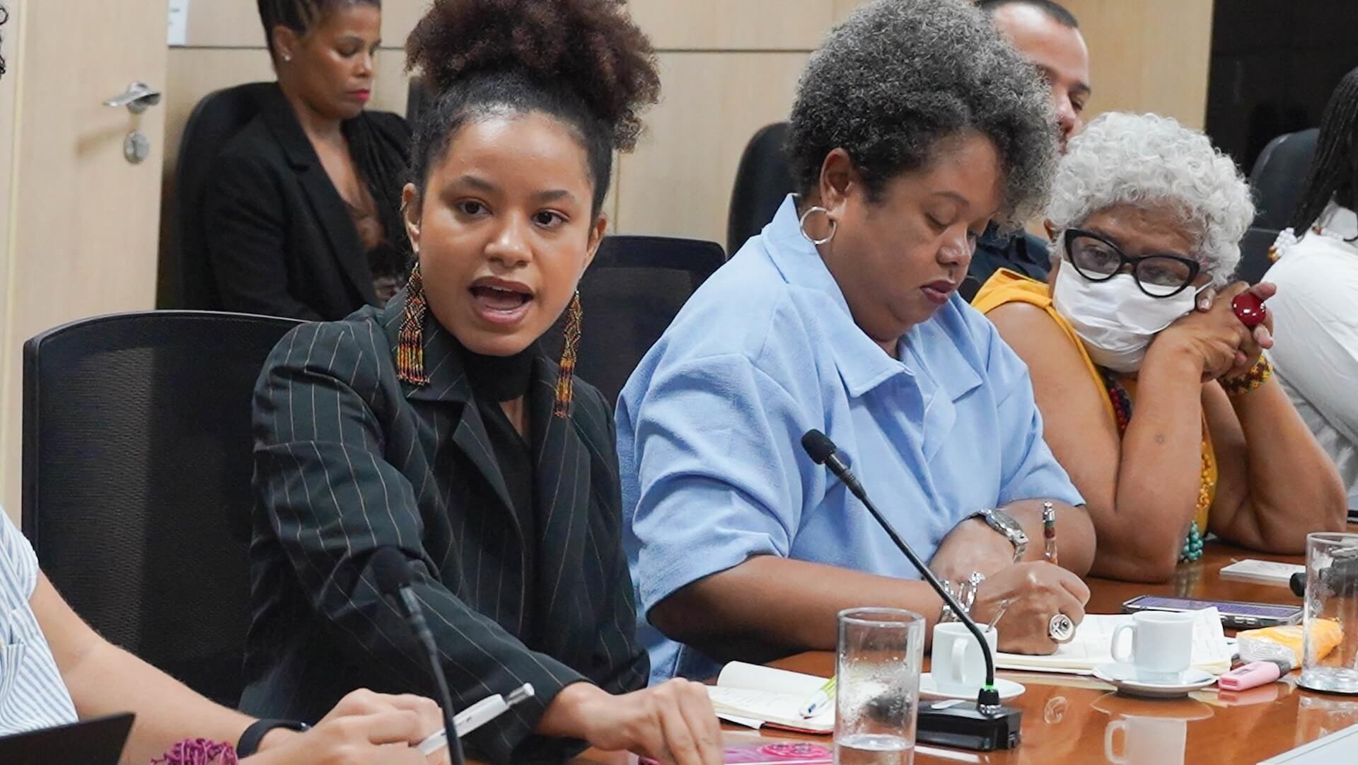 Representantes del Movimiento Negro Brasileño presentan sugerencias sobre el legado climático a la presidencia de la COP30 | Foto: Rogério Cassimiro/MMA