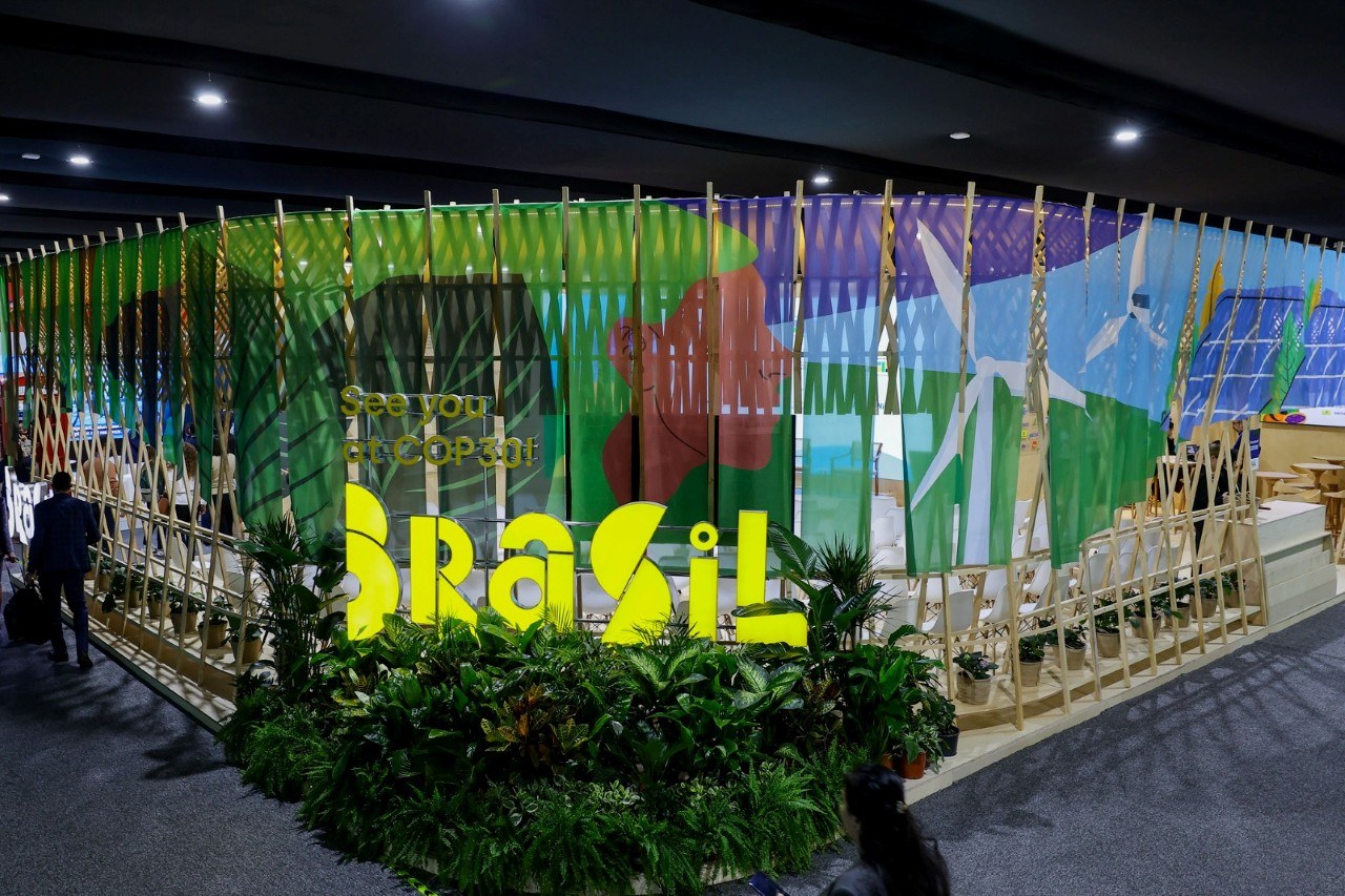 Pabellón de Brasil en la COP29, en Bakú, en Azerbaiyán. - Foto: Fernando Donasci/MMA