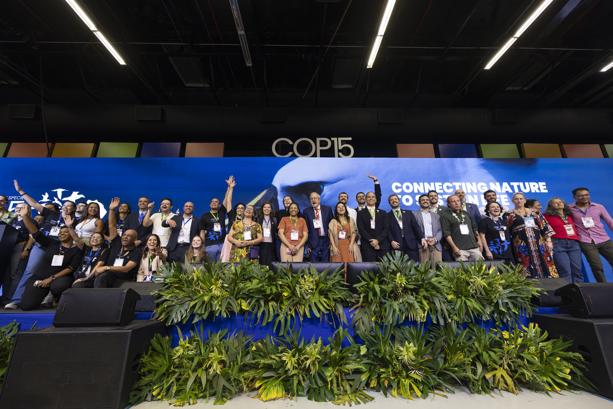 Reunião plenária durante a COP15 (15ª reunião da Conferência das Partes) em Campo Grande, Mato Grosso do Sul - Foto: Andre Bittar/MMA