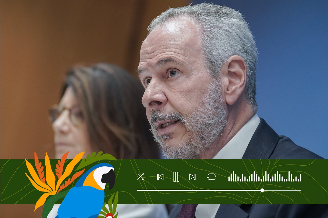 Yara koyuhópetike ítuke, André Corrêa do Lago, Presidente da COP30, ítaeko heú koeti kúveu mêum kónokea huvó’oxeokoko okópea xoko kixóvokune ra kúveu mêum simókune ûti, énomone mo itúko itúkoti ho’úxovoti yaye Brasiuke kóhea nóvenburu yaye ke Bélem ke ovómomo | Foto: Rafa Neddermeyer/ COP30 Brasil