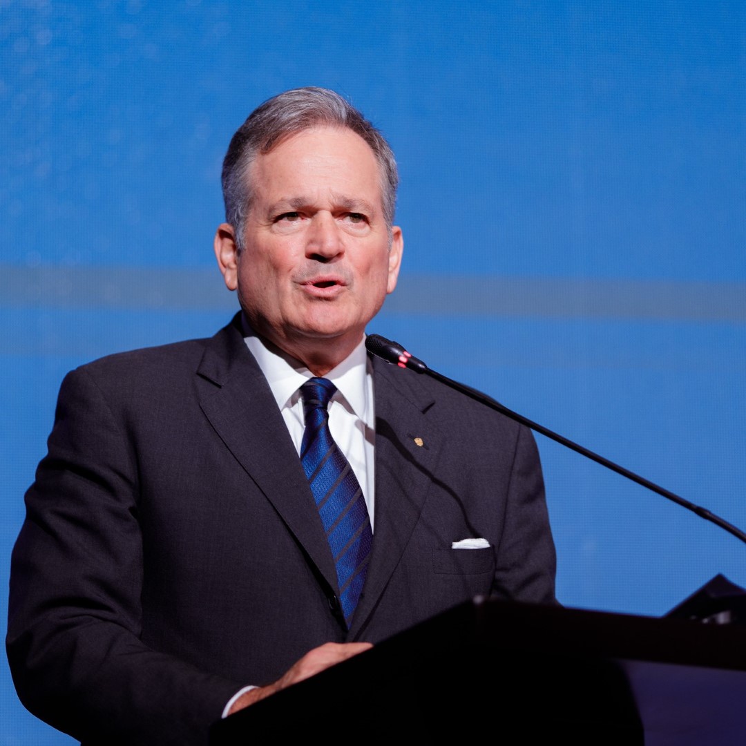 Juan Carlos Navarro, ministro do Meio Ambiente do Panamá, durante Fórum de Implementação, nesta semana, no Panamá