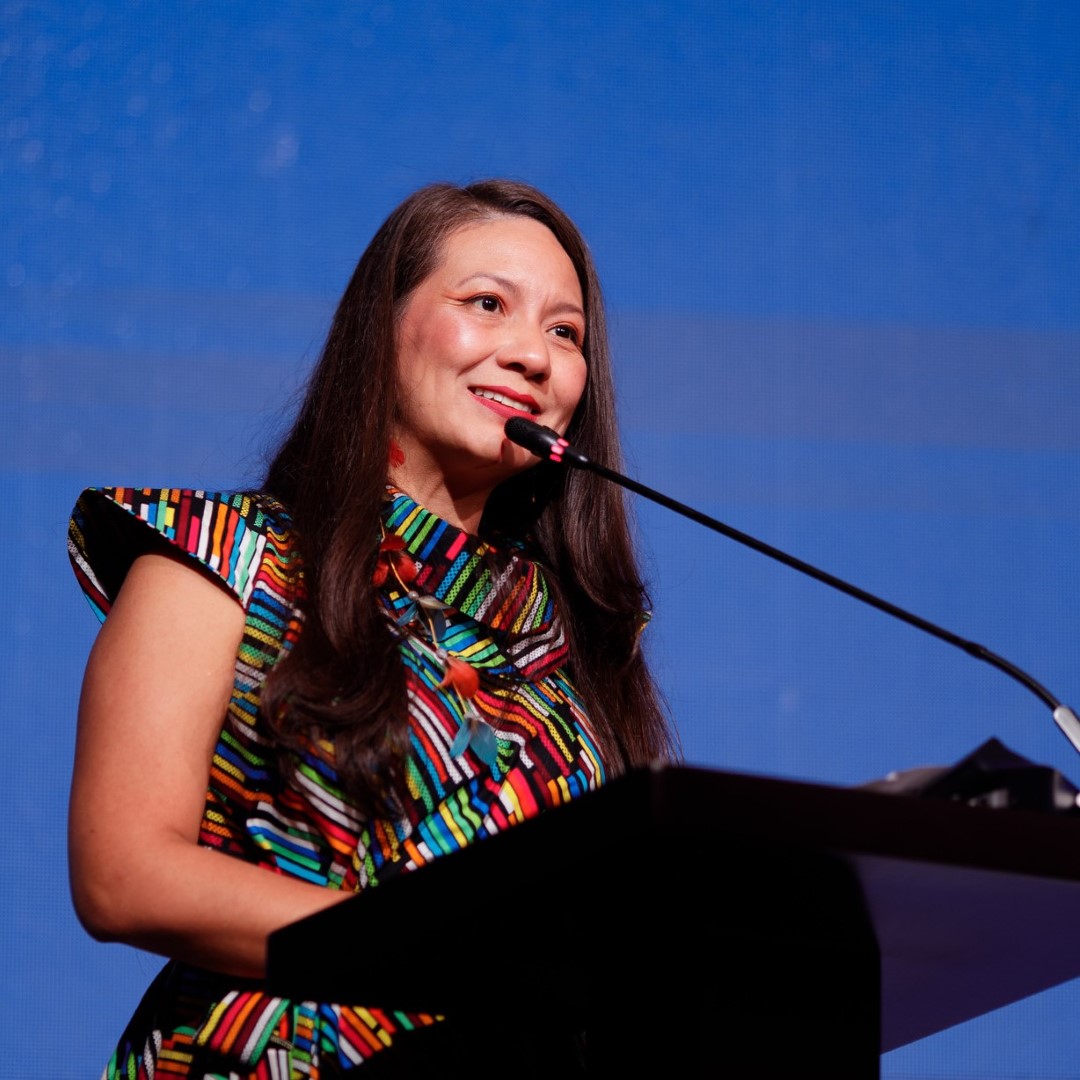A ministra do Meio Ambiente da Colômbia, Lena Estrada, defendeu a união entre a ciência e os saberes ancestrais contra a crise do clima