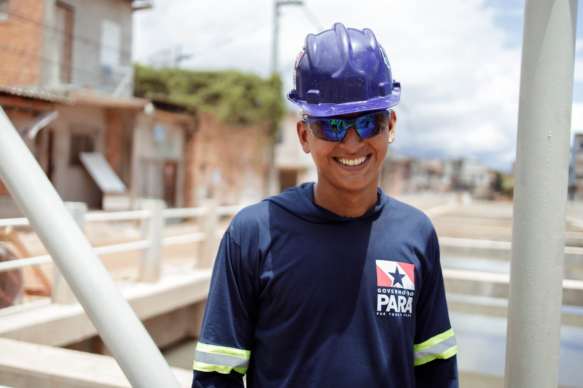 “A gente já tem outra visão. Saber que tudo aquilo que você tá vendo feio logo vai ver pronto”, fala Sorriso. Foto: Isabela Castilho/COP30