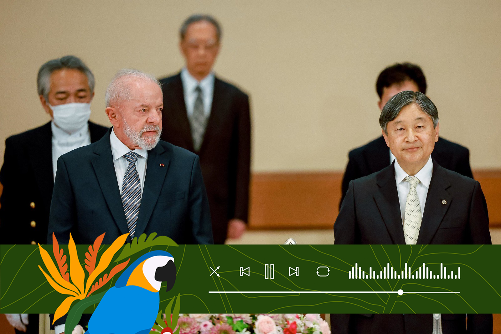 O presidente Lula exaltou laços entre Brasil e Japão em discurso diante do Imperador Naruhito | Foto: Ricardo Stuckert/PR