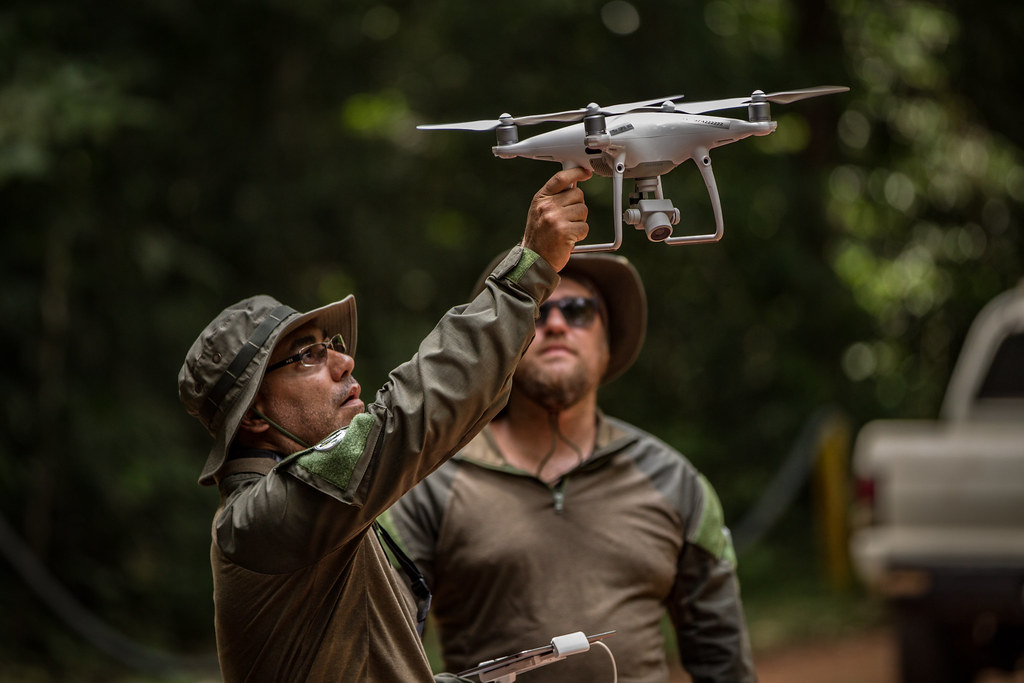 Agentes do ICMBio atuam pela proteção das Unidades de Conservação. Foto: Divulgação/ICMBio