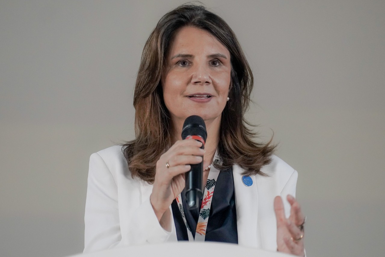 A CEO da COP30, Ana Toni, reiterou a tecnologia como catalisador para soluções climáticas. Foto: Rafa Neddermeyer/COP30