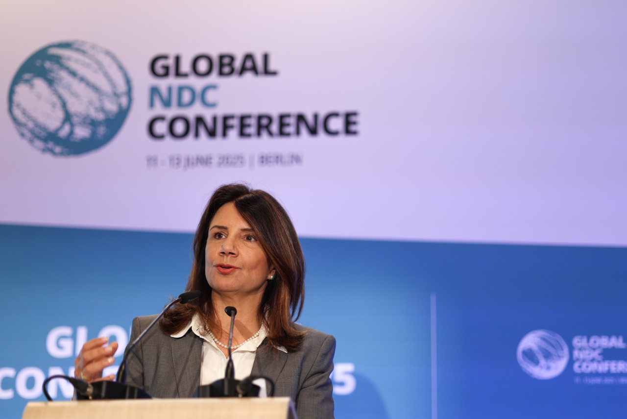 Em Berlim, Ana Toni destaca urgência por NDCs ambiciosas para combater a crise do clima | Foto: Presidência da COP30