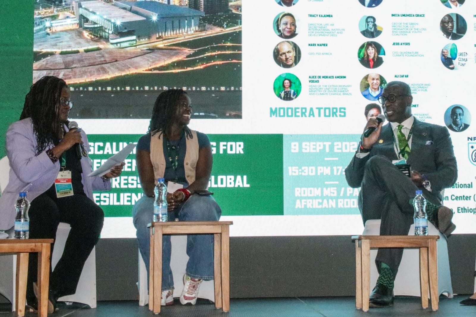 South African Hubert Danso says Africa is calling for global partnership to transform trillions into climate resilience investments – Image: Leandro Molina/COP30 Brasil/PR
