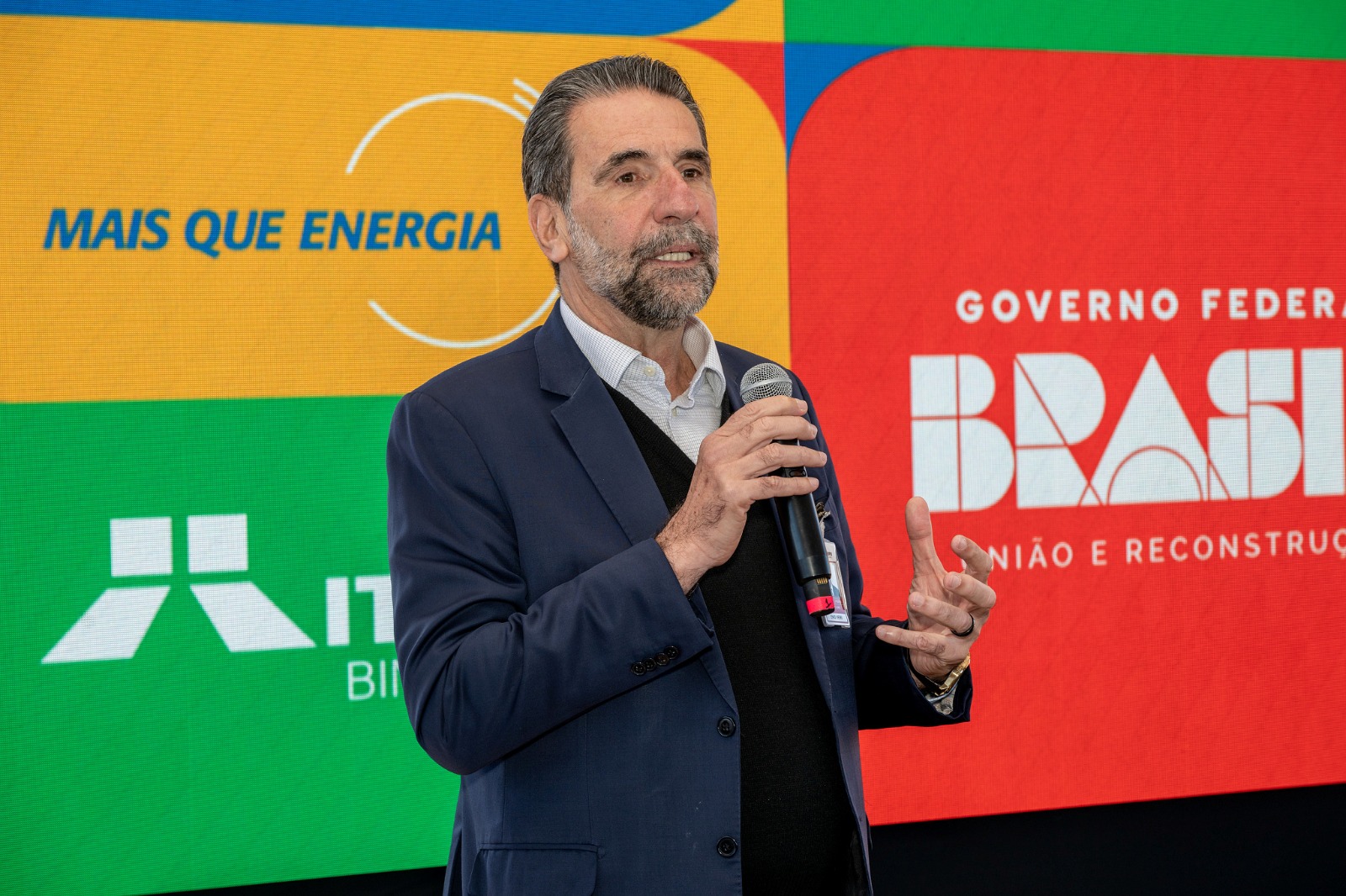 Verri destaca a experiência da empresa com iniciativas de enfrentamento à mudança do clima. Foto: Rafa Kondlatsch/Itaipu Binacional