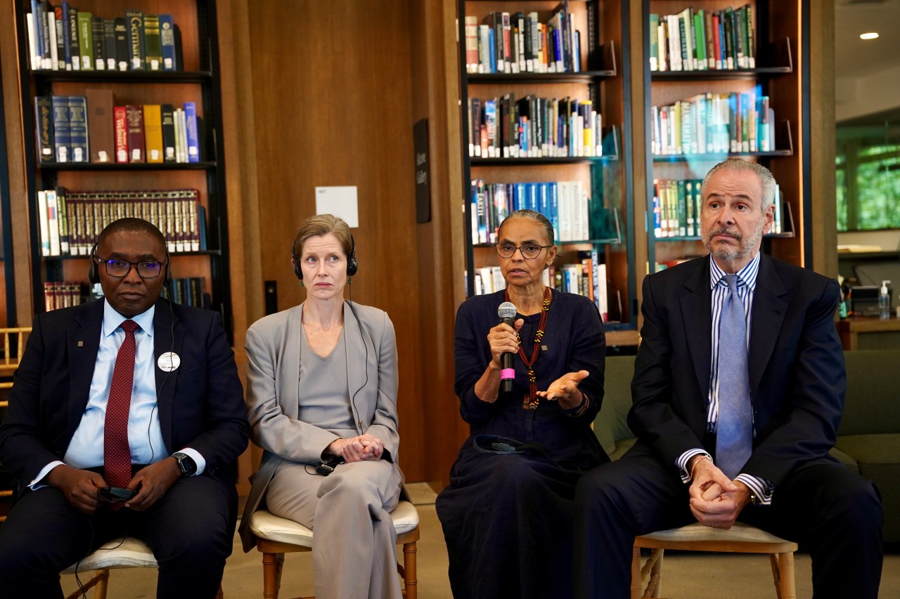 Minister Marina Silva advocates for the Global Ethical Stocktake to inspire a “new renaissance” of peace with nature at COP30 – Photo: Fernando Donasci/MMA