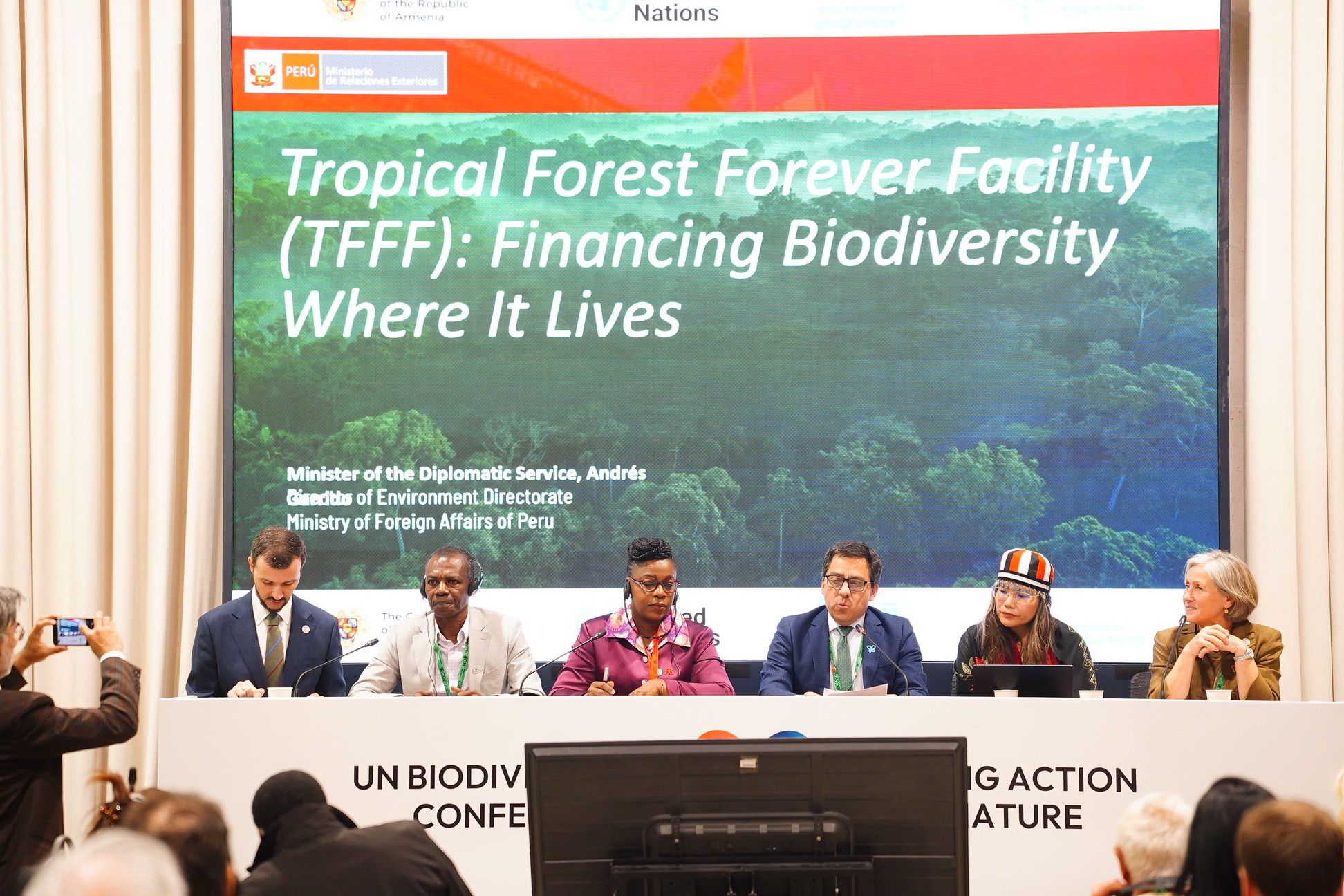 COP17 da Biodiversidade – Os Países Baixos anunciaram aporte de 500 milhões de dólares ao Fundo Florestas Tropicais para Sempre (TFFF) - Foto: Rogério Cassimiro/MMA