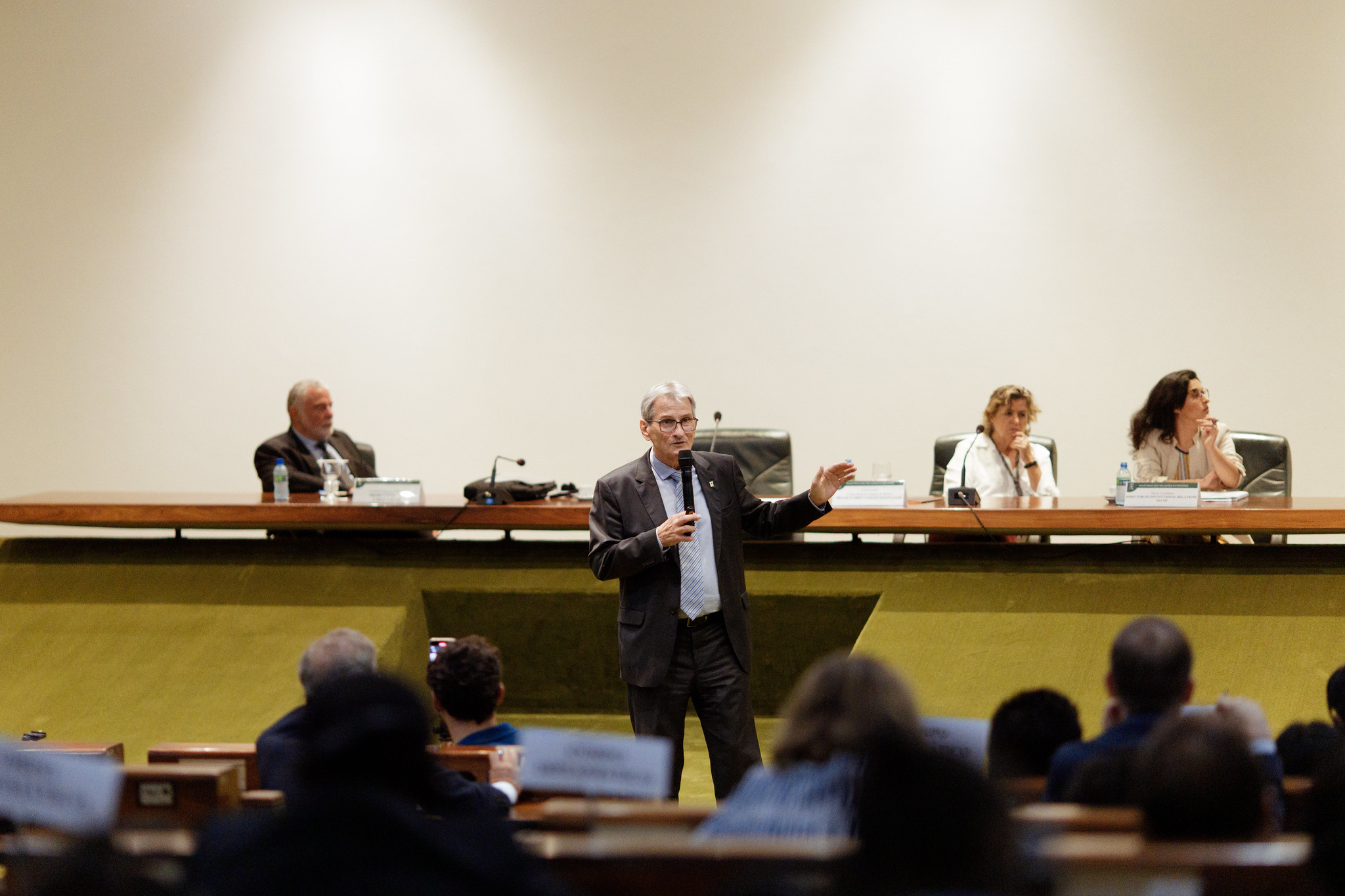 Em encontro no Ministério das Relações Exteriores do Brasil, o secretário extraordinário da COP30, Valter Correia, detalhou para embaixadas os preparativos para a COP30 em Belém | Foto: Isabela castilho/COP30