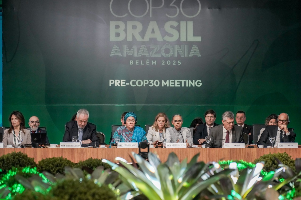 Balanço dos trabalhos foi apresentado em reunião. Foto: Rafa Neddermeyer/COP30