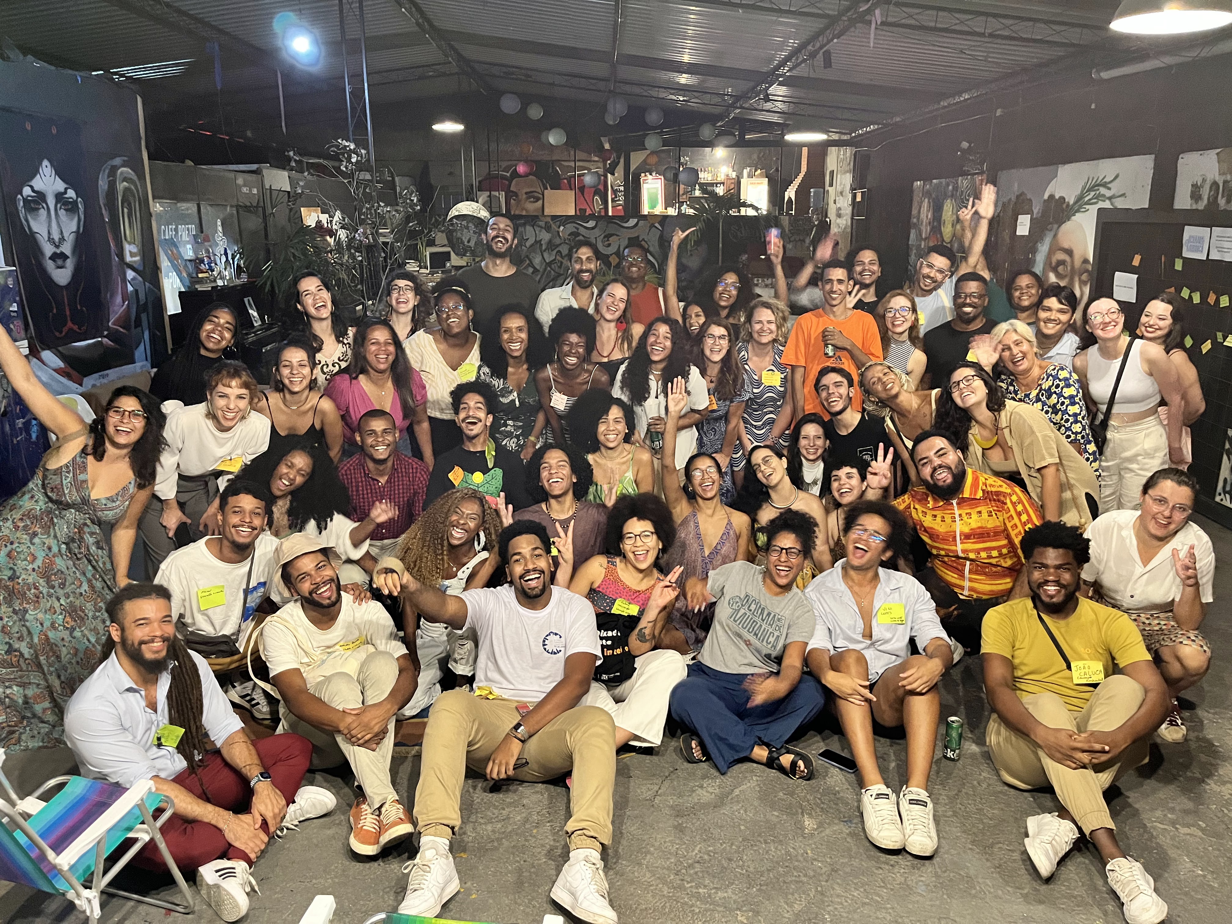 Encontro “Resenha Perifa”, do Instituto PerifaLab no Rio de Janeiro, mesma organização que lidera o evento do dia 31 de maio. Crédito: Acervo pessoal / Marcele Oliveira